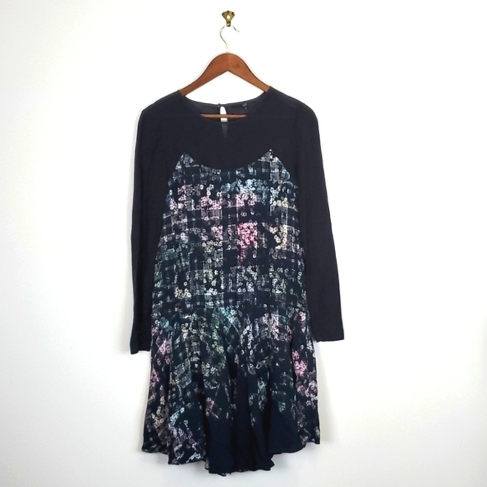 Tibi Floral Viscose A-line‎ Midi Dress - Picture 3 of 11